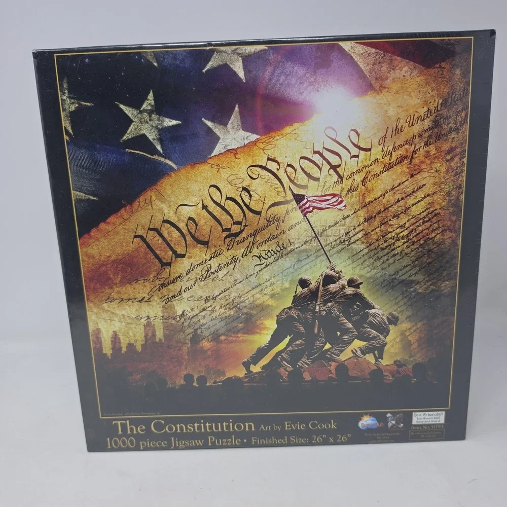 NEW The Constitution Evie Cook 1000 Piece Jigsaw Puzzle 26